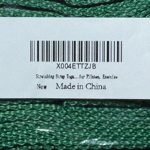 10 Loop Yoga Strap - Non-Elastic Exercise Band for Pilates, Yoga, Stretching - Picture 9 of 12